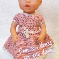 Princess dress for the dollie